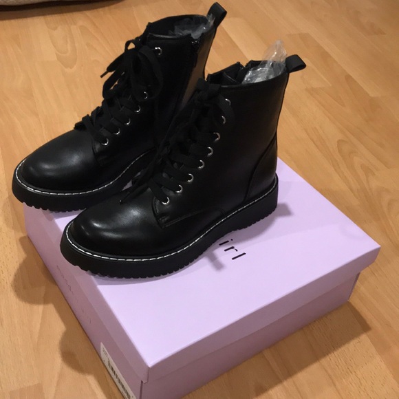 Madden Girl Combat Boots - Picture 3 of 5